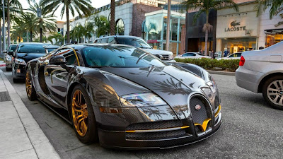 Gold Platted Bugatti Veyron