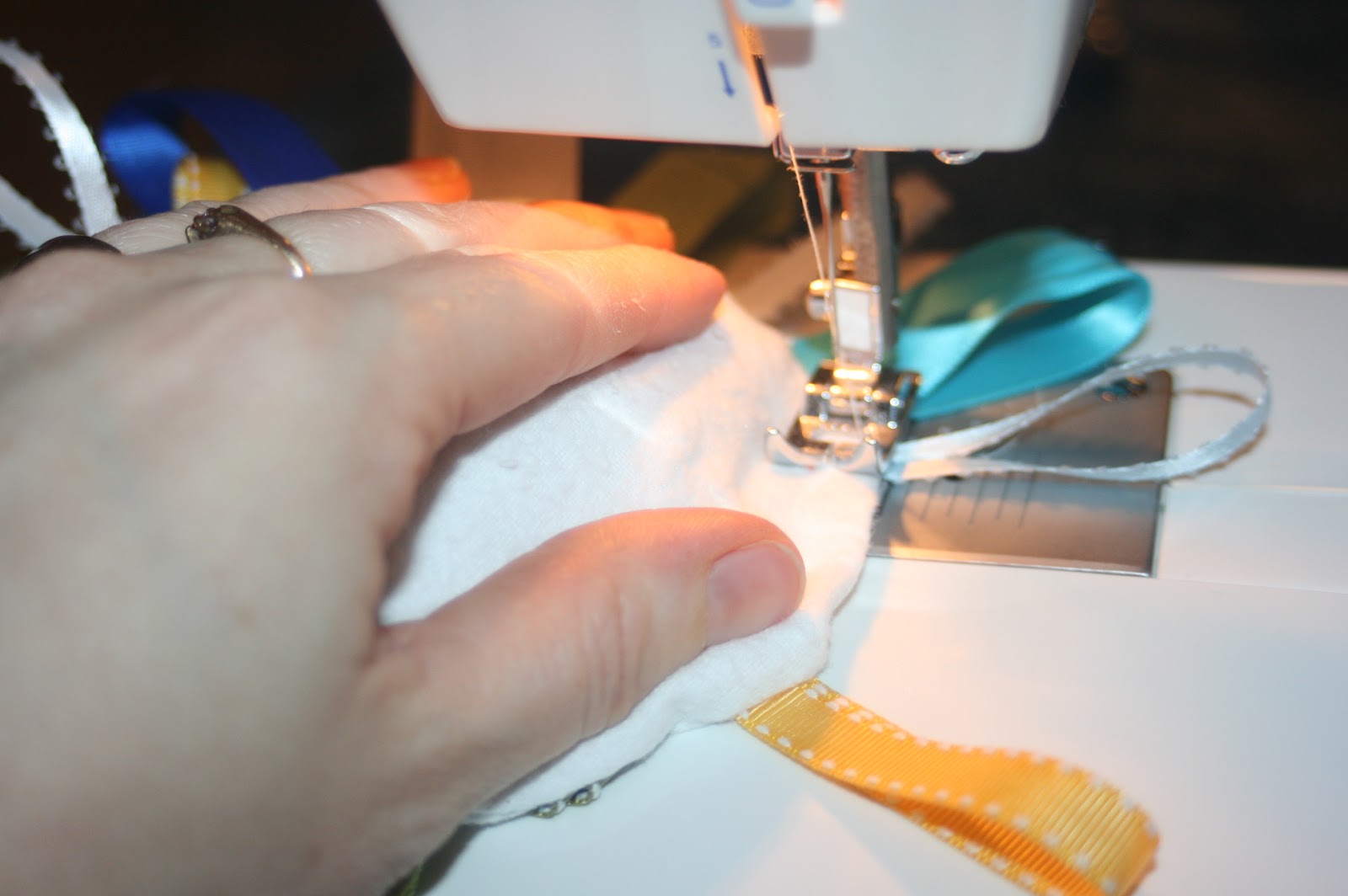 Crafty Kris How to make a little taggie toy for baby