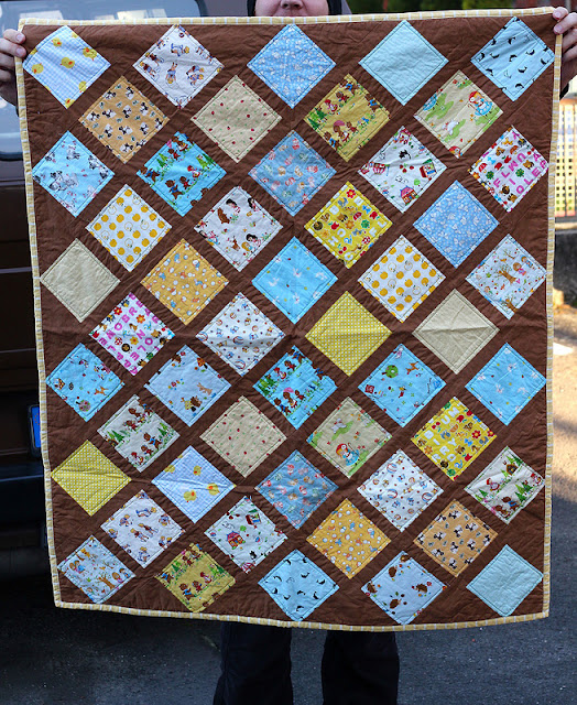 crafting with love First baby quilt