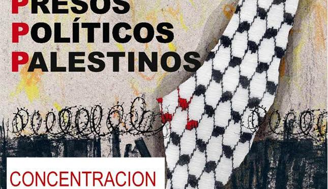 2 septiembre Concentración Solidaridad presos Palestinos