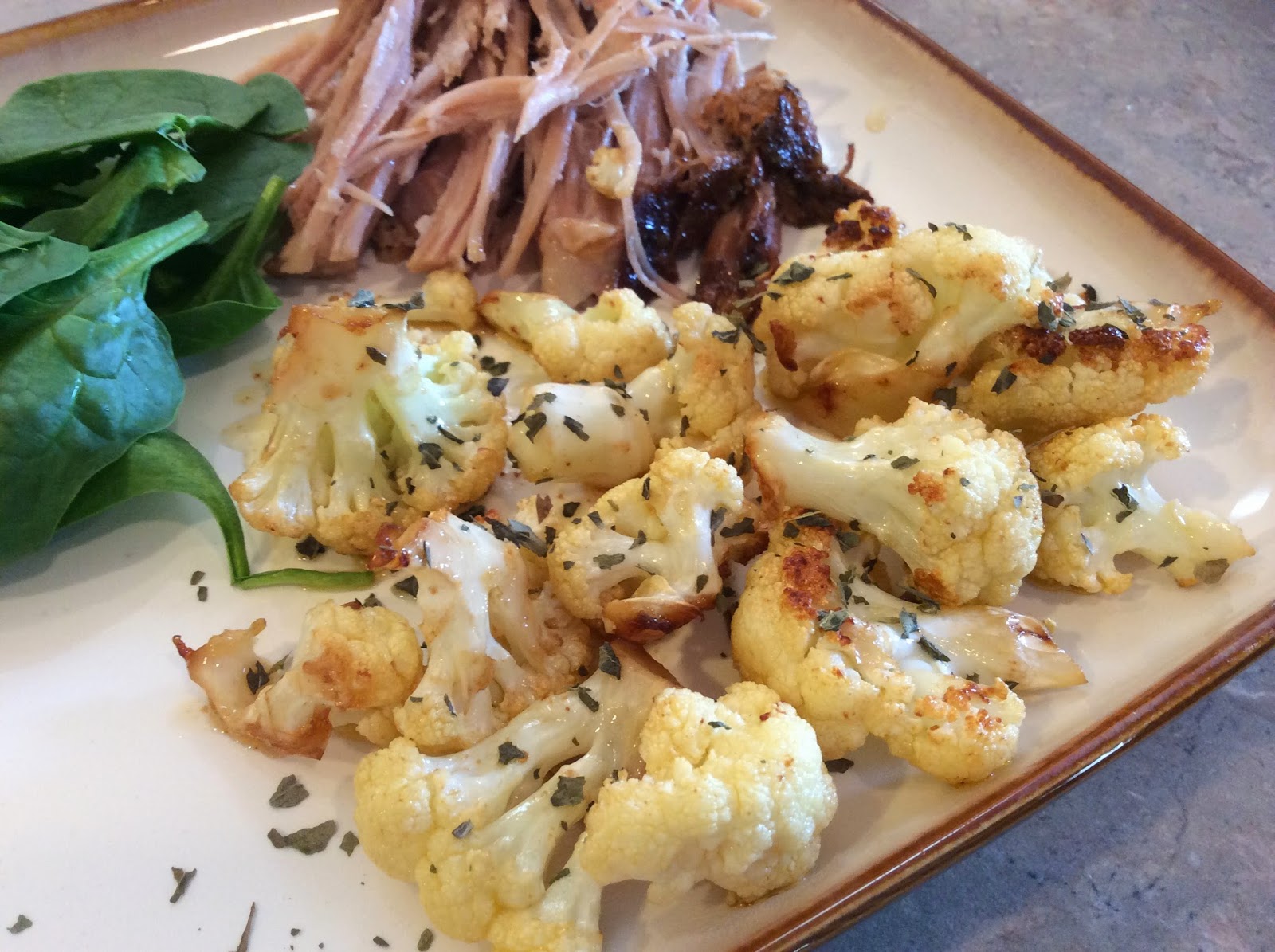 All Things Libby Asian Roasted Cauliflower