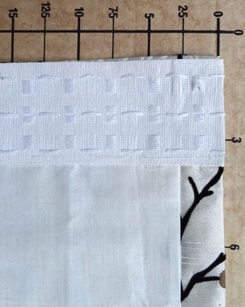 Stitcherydoodaa S Studio Making Wave Curtains Adapting Pleated