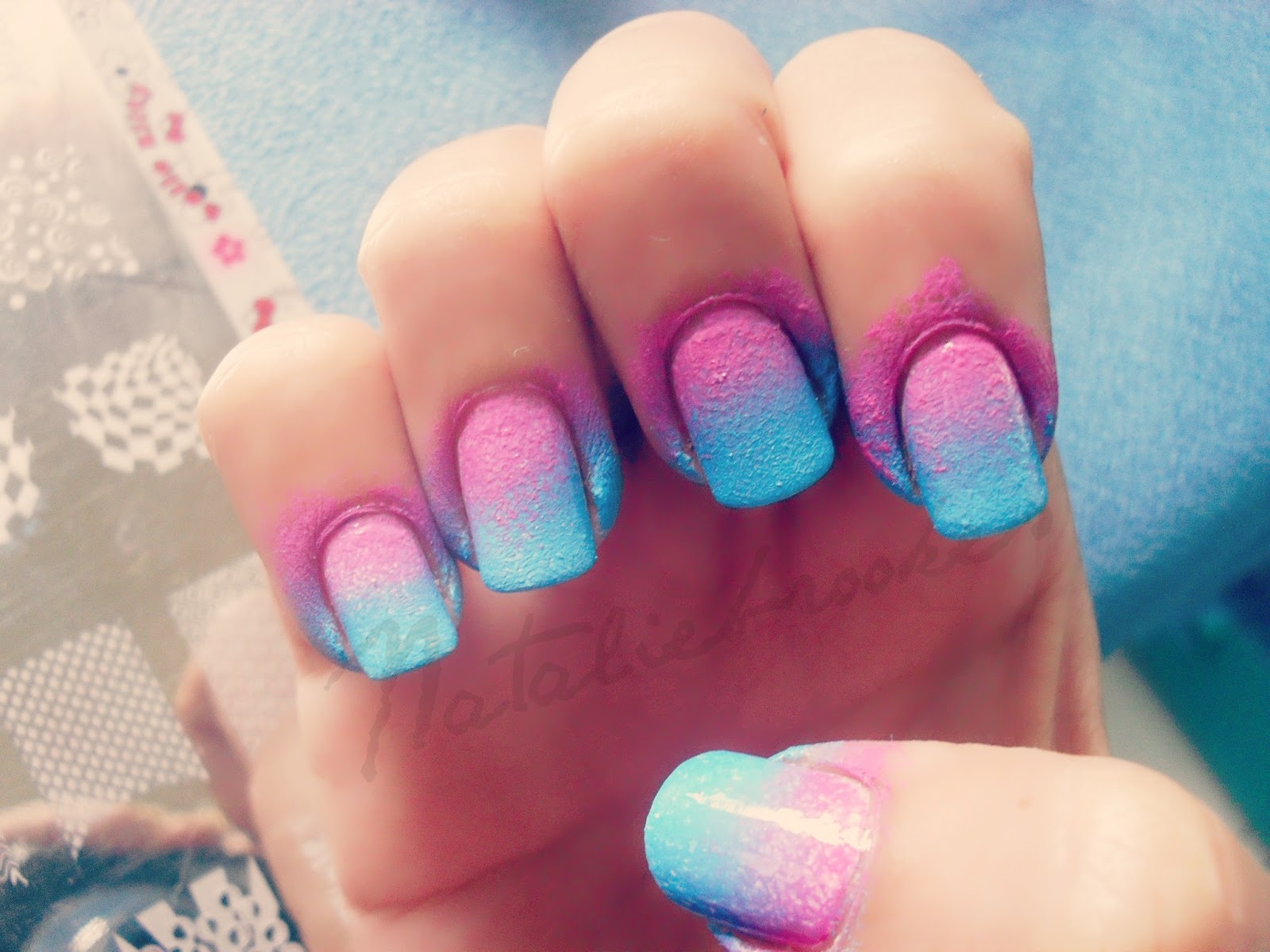 NatalieBrookes Nail Art Mermaid's Tail Nail Art