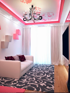 дизайн интерьера комнаты кв.м