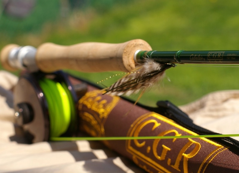 Cabela's CGR glass rods Glass Tech Fiberglass Flyrodders