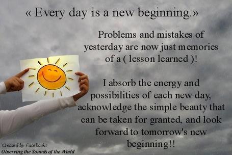 i define me: *new day*new strengths*new thoughts*