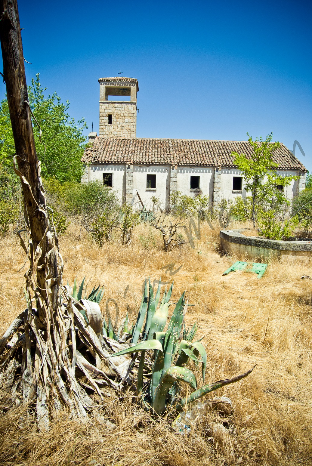 Pueblos abandonados de la provincia de Madrid El Alamín, Madrid