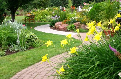 Garden Design: Flower Garden Design Ideas