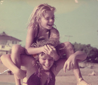 Tamar I love you so much, this picture makes me so happy, look at us Sis, we always found happiness in each other! onelovejourney2012, jojo williams, tamar, lelania, maui, childhood memories