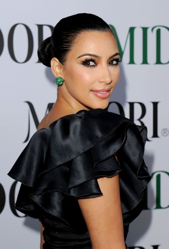 Actress Kim Kardashian at Midori Melon Liqueur Trunk Show in West Hollywood Photoshoot images