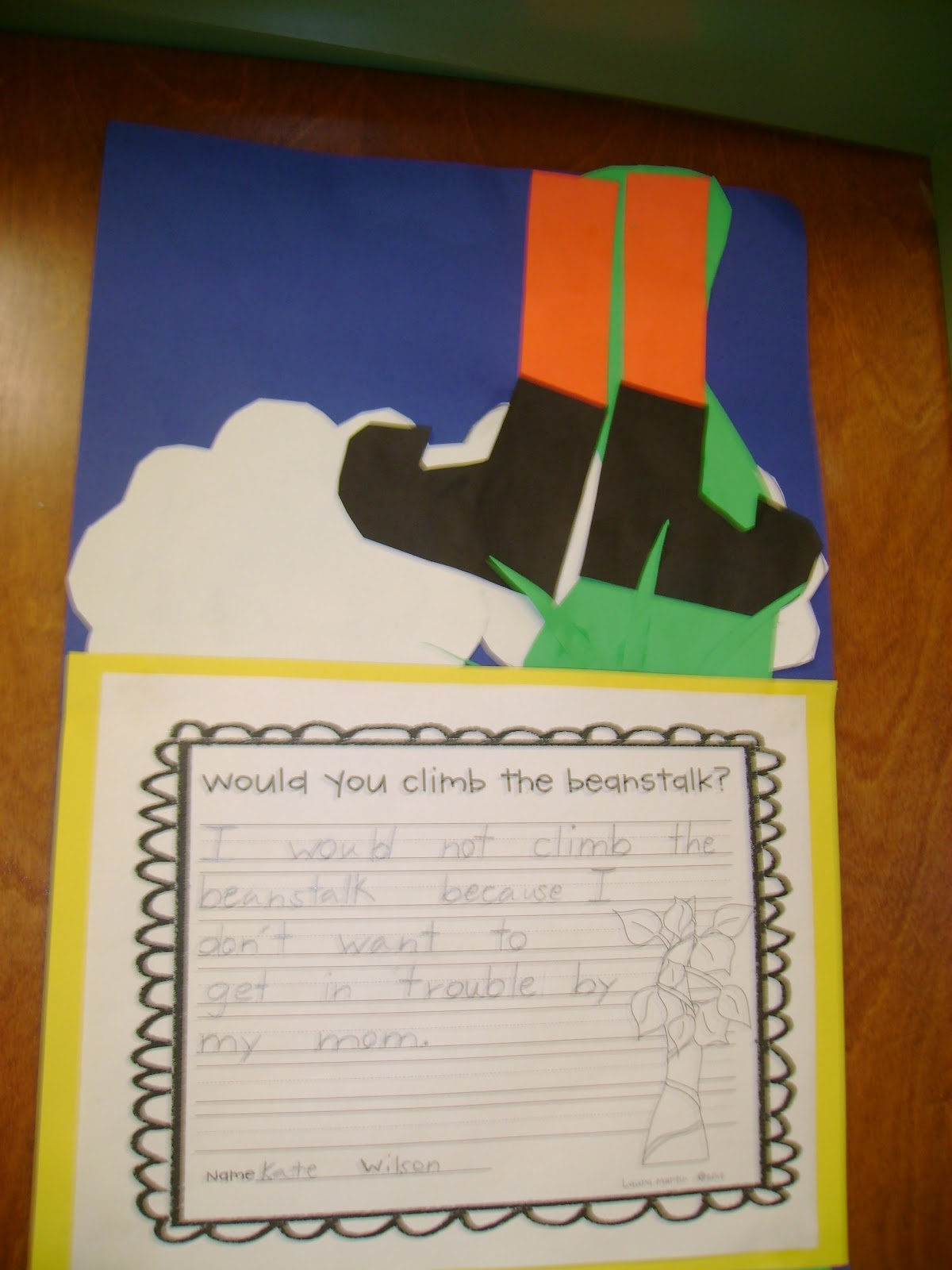 Jack and the beanstalk worksheets pdf image