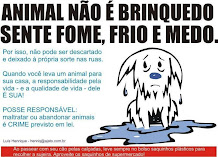 ANIMAL TEM SENTIMENTO!