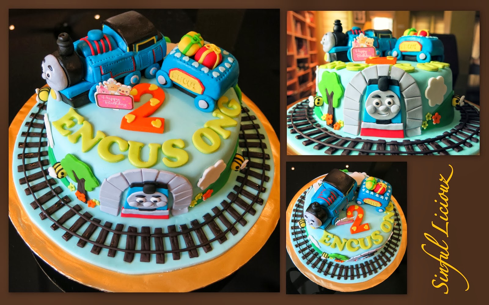 Sinful Liciouz Thomas Friends Theme Cake