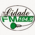 Ouvir a Rádio Cidade FM 104,9 de Coromandel / Minas Gerais - Online ao Vivo