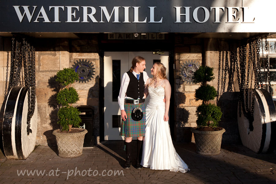 Wedding and Portrait Photography ATPhoto ltd Becky & Niall Wedding at Luss Church, Loch