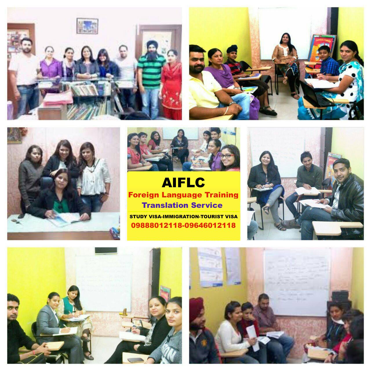 foreign languages classes and translation services in chandigarh since 1999