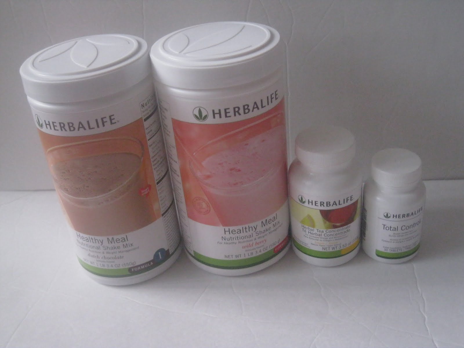 HERBALIFE Weight Loss 2 SHAKES MIX &TEA&TOTAL CONTROL eBay