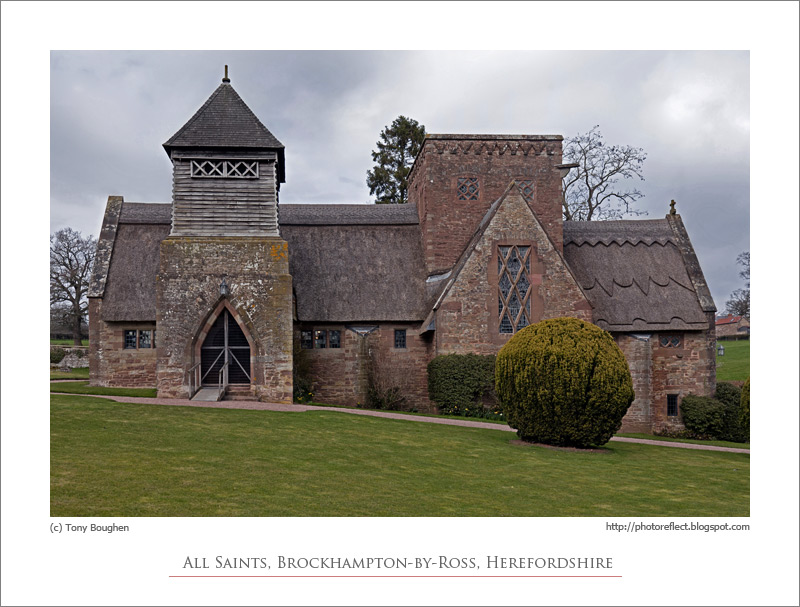 PhotoReflect All Saints, Brockhampton, Herefordshire