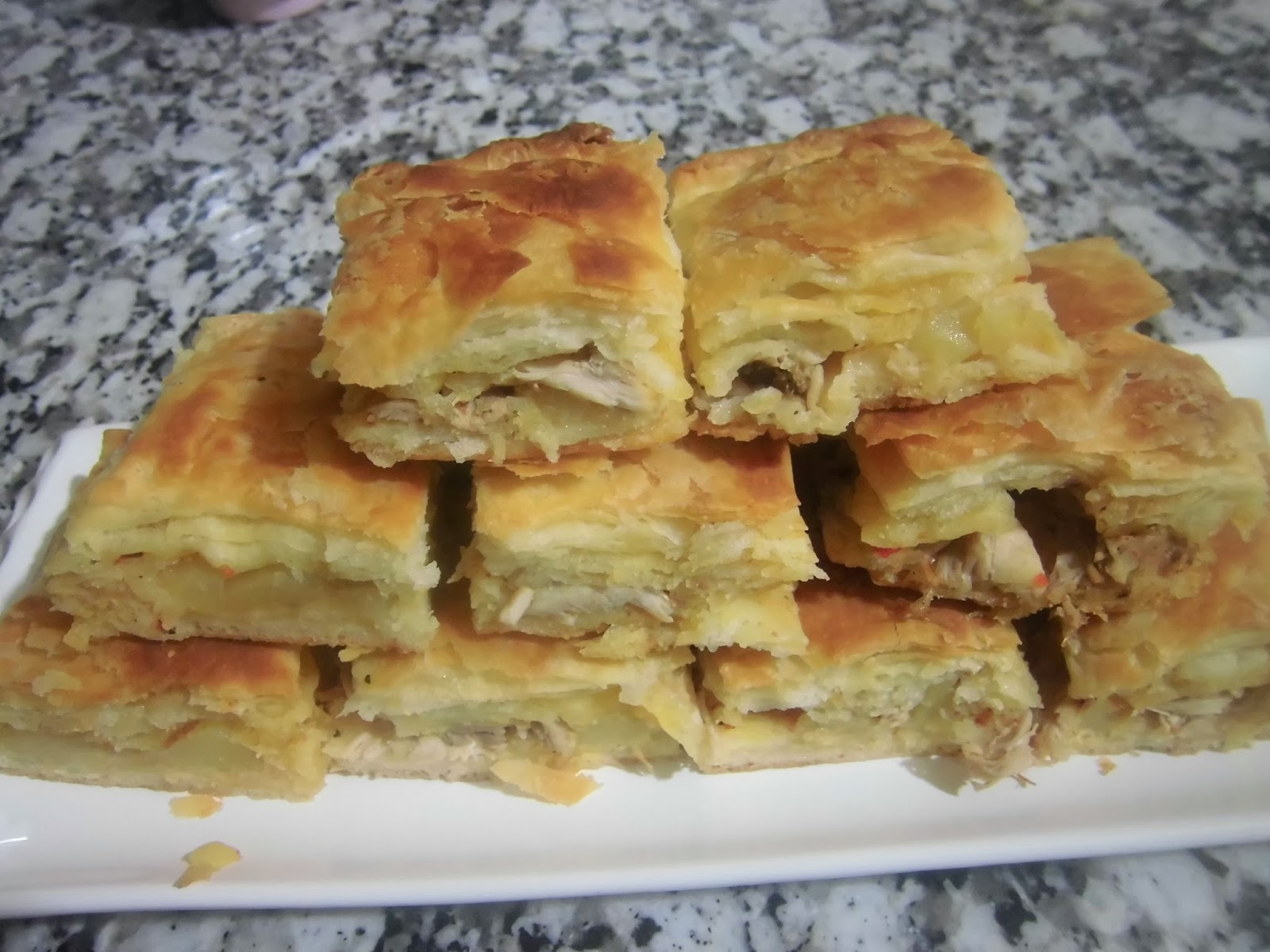 Patatesli Tavuklu Göbete Tarifi