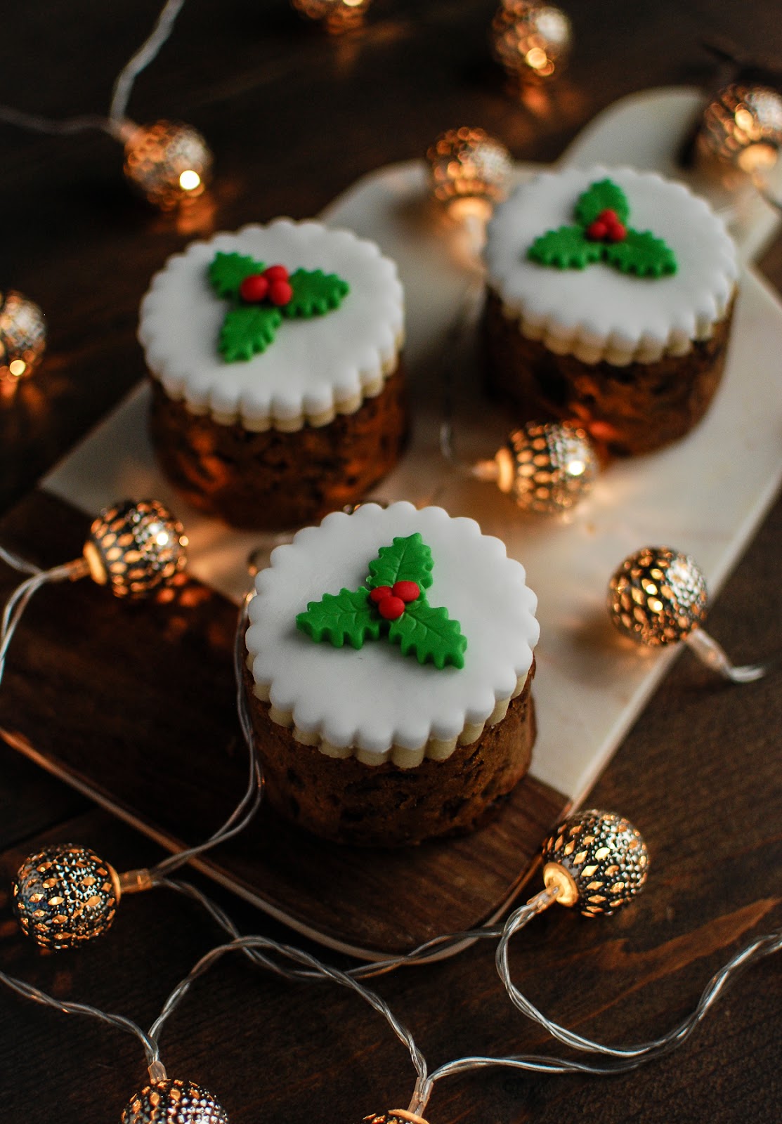 Mini Christmas Cakes - gift!