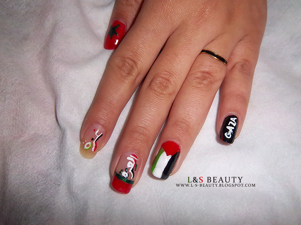 L & S BEAUTY GazaPalestine Nail art