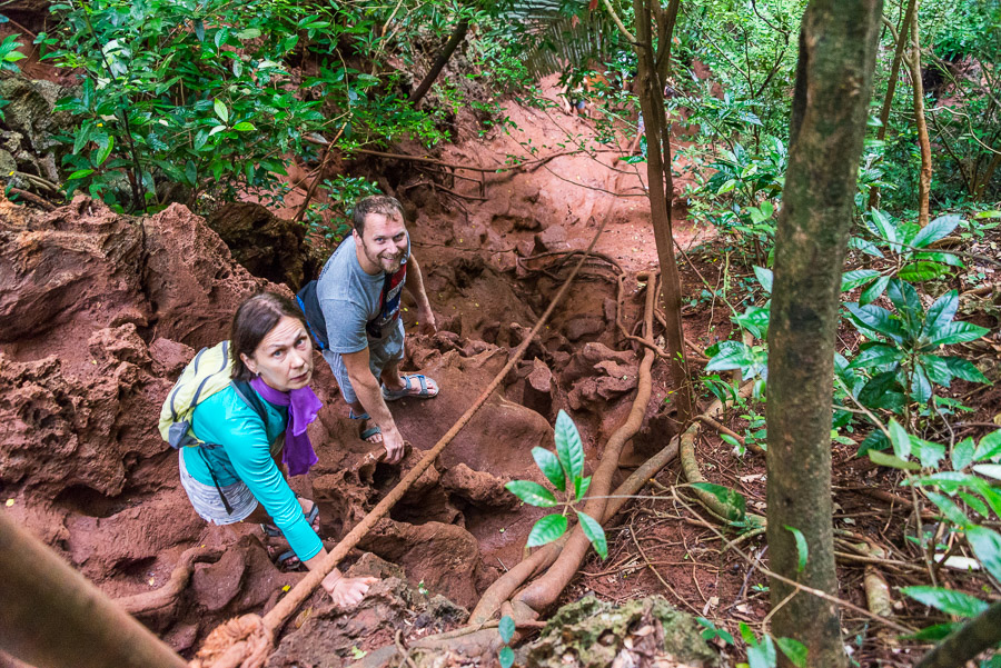 Railay. Journey to the lagoon