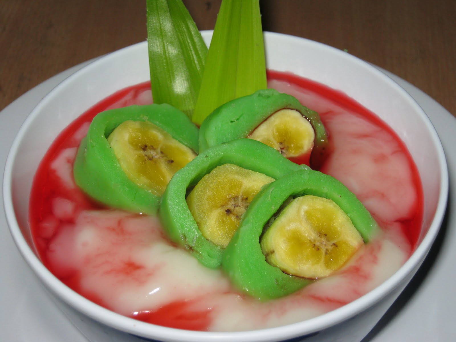 Resep Makanan &amp; Kue kue Es Pisang Ijo