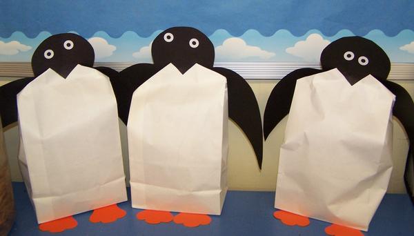 Toilet Paper Roll Penguin Craft