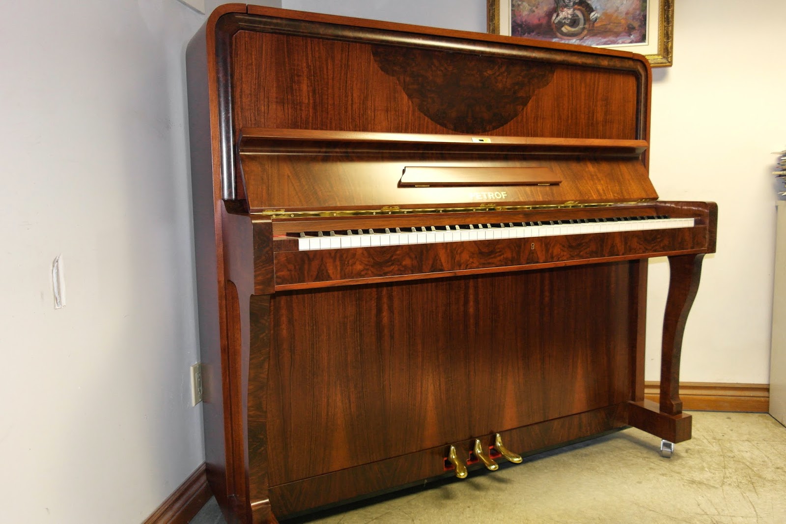 Used piano sale in Toronto area Petrof upright piano 52" SOLD