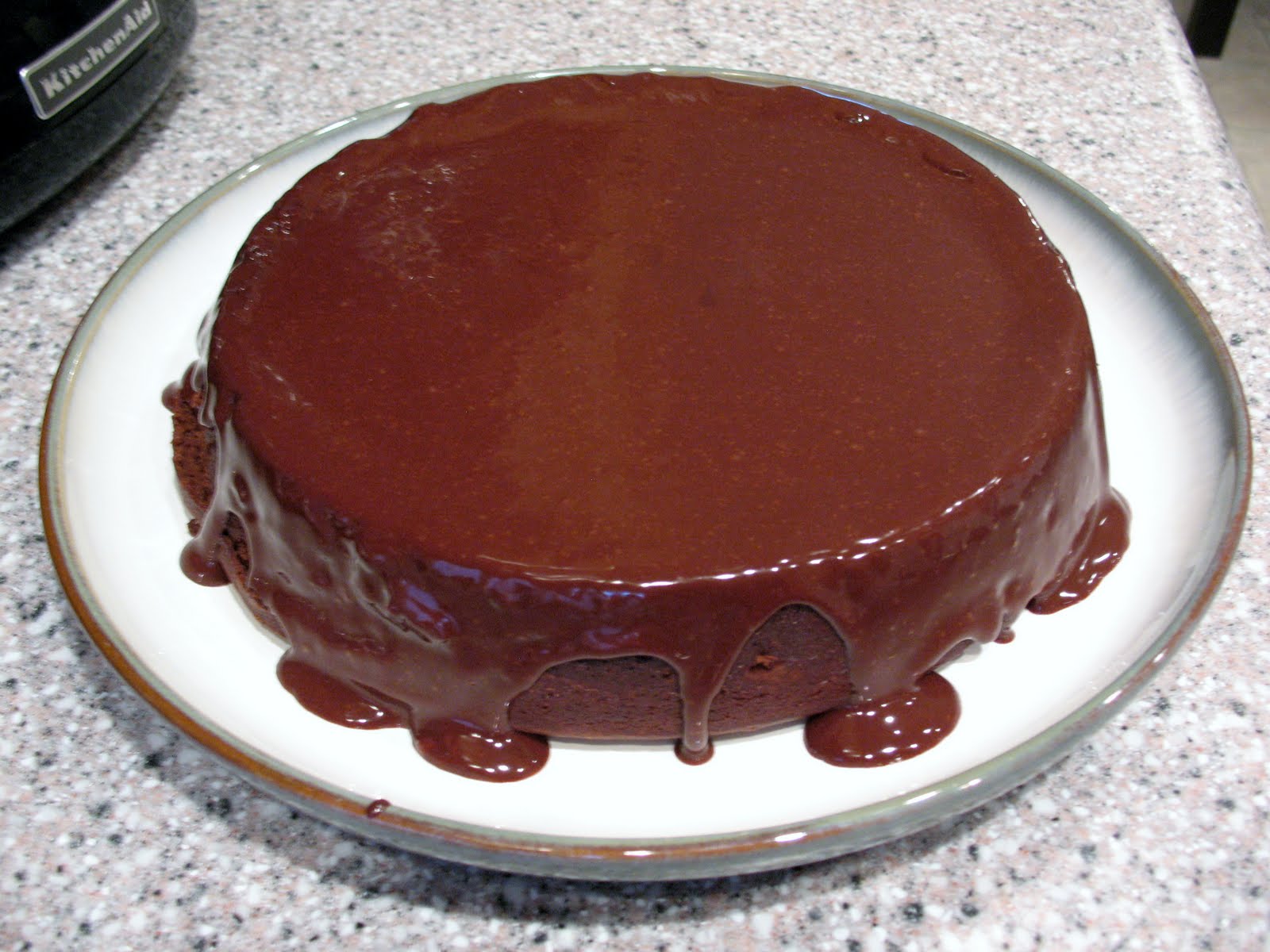 Glazed Chocolate Cake