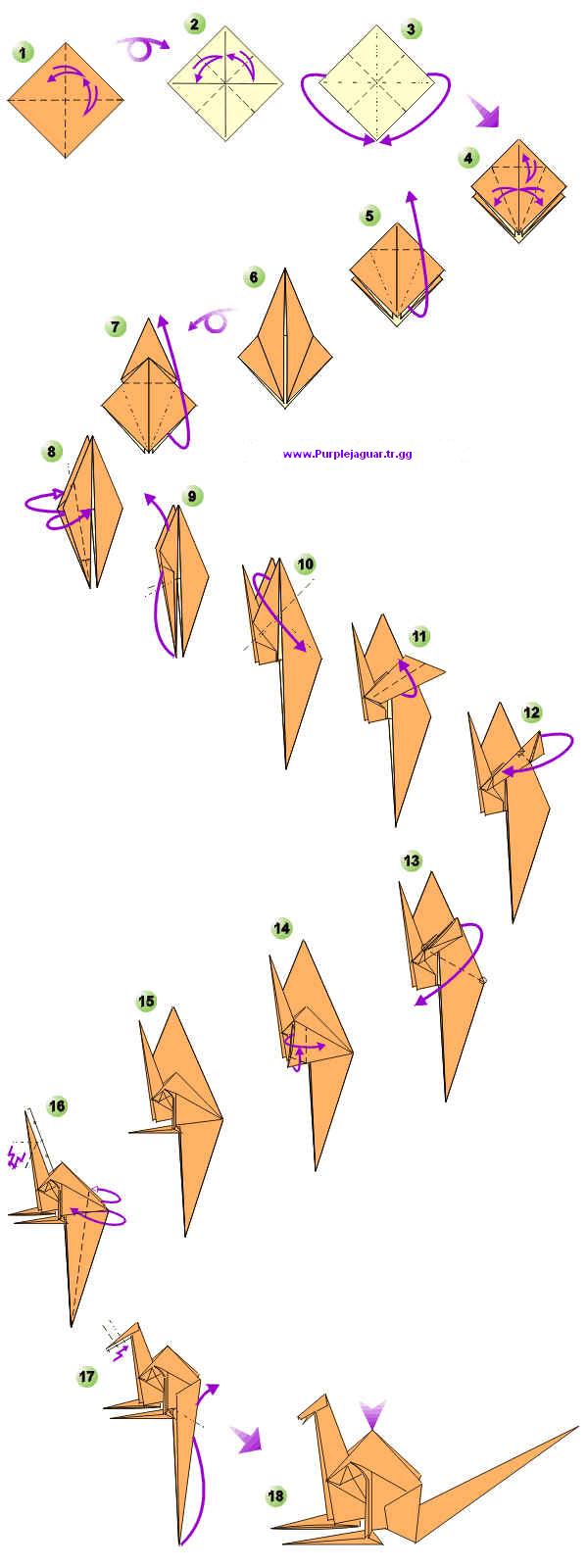 Genelsanatlar Basit Origami Diagramlari Simple Origami