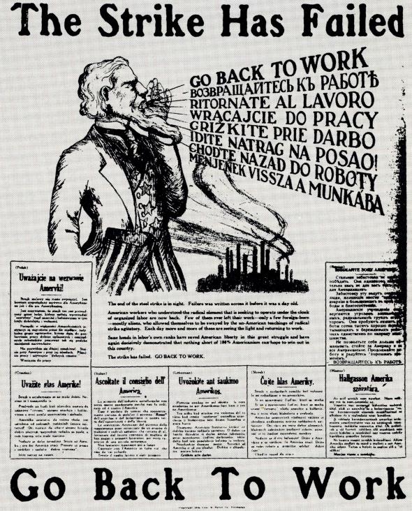 American History Sessions The Boston Police Strike of 1919
