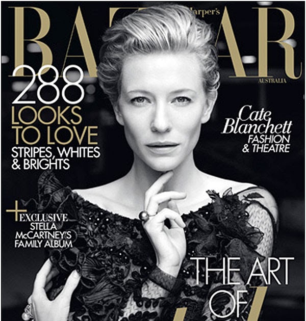 ALL IS RELATIVE: Cate Blanchett Harper's Bazaar Australia May 2011
