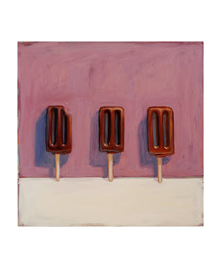 painting of three fudgsicles