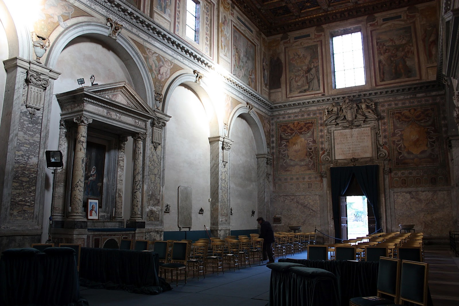 Todos los caminos conducen a Roma San Cesareo in Palatio
