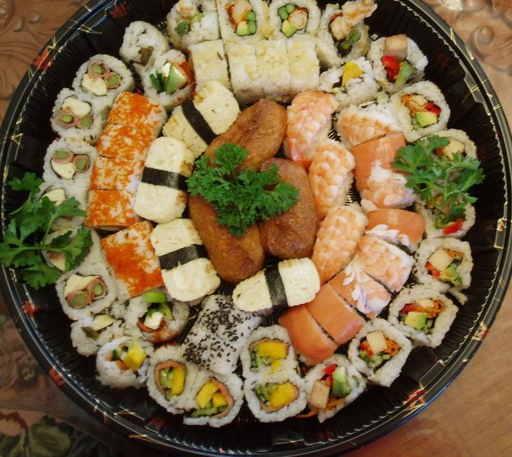 Bamboo Sushi Lloydminster Variety Sushi Tray