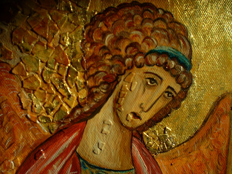 The  Archangel Michael, copy the work of Andrei Rublev