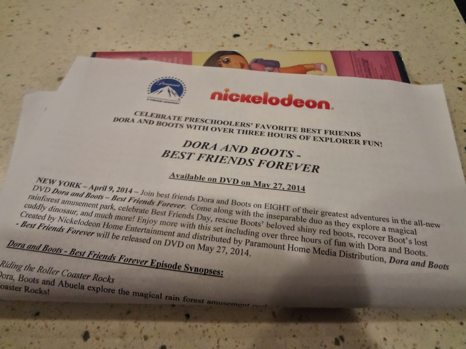 Dora & Boots Best Friends Forever DVD {Review} Mommy's Block Party