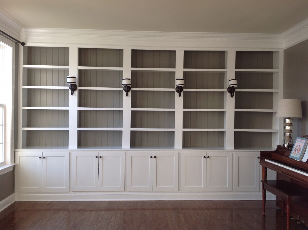 Right up my alley How We Built Our Library Bookshelves