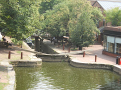 Who knew there was a lock in Georgetown?  Seen from the tour bus.