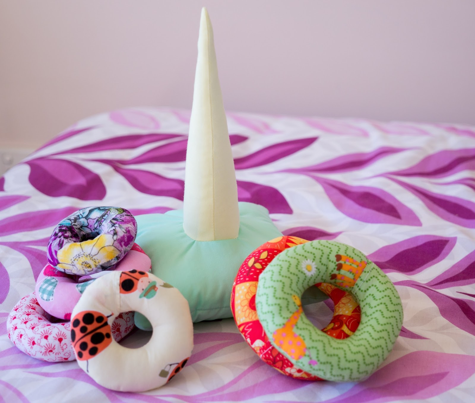 Twentyfirst Century Lady Fabric Baby Rings Tutorial