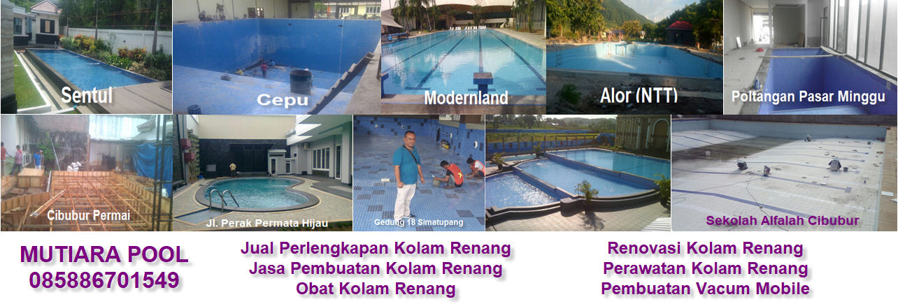  3 jasa kontraktor Distributor supplier Pusat Toko Grosir Jual Peralatan Perlengkapan kolam Renang 