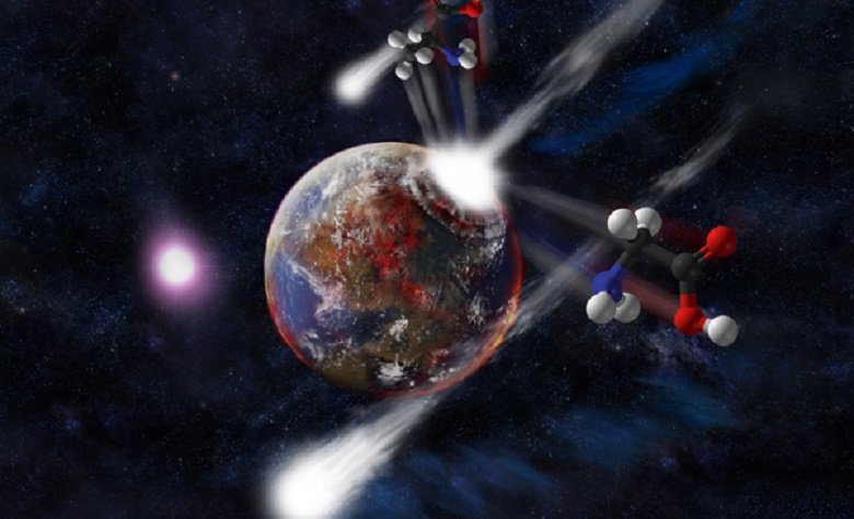 Icy comets serve as storks for life on Earth Icy comets serve as storks for life on Earth
