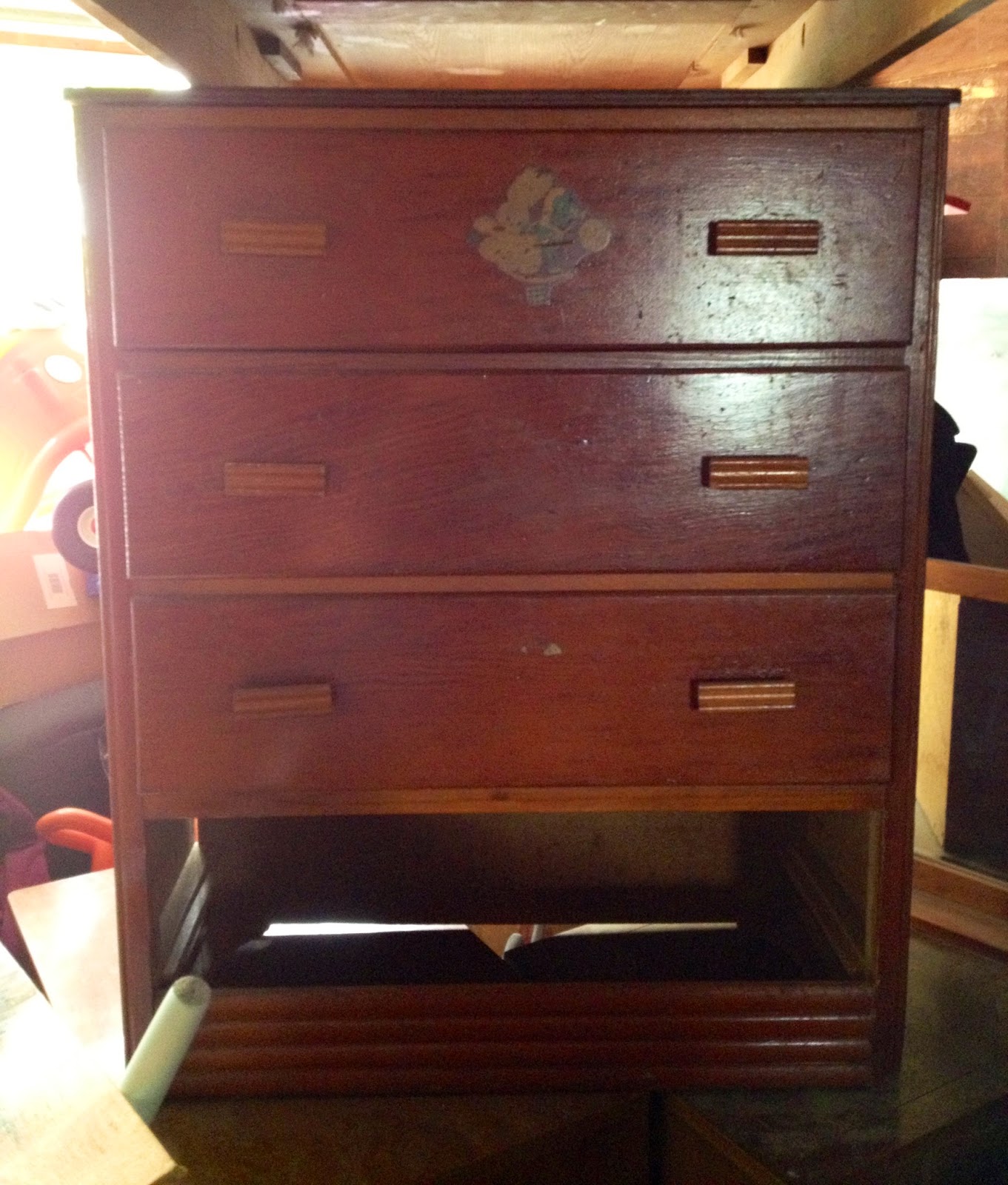 Blue Hydrangea Furniture Mustard Yellow Dresser