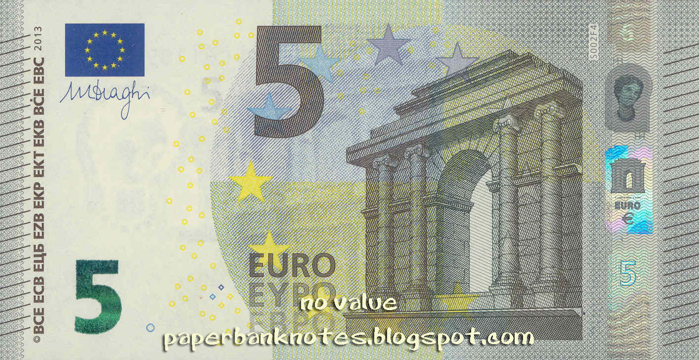 europe paperbanknotes European Union 2013 Prints Italy and Greece s