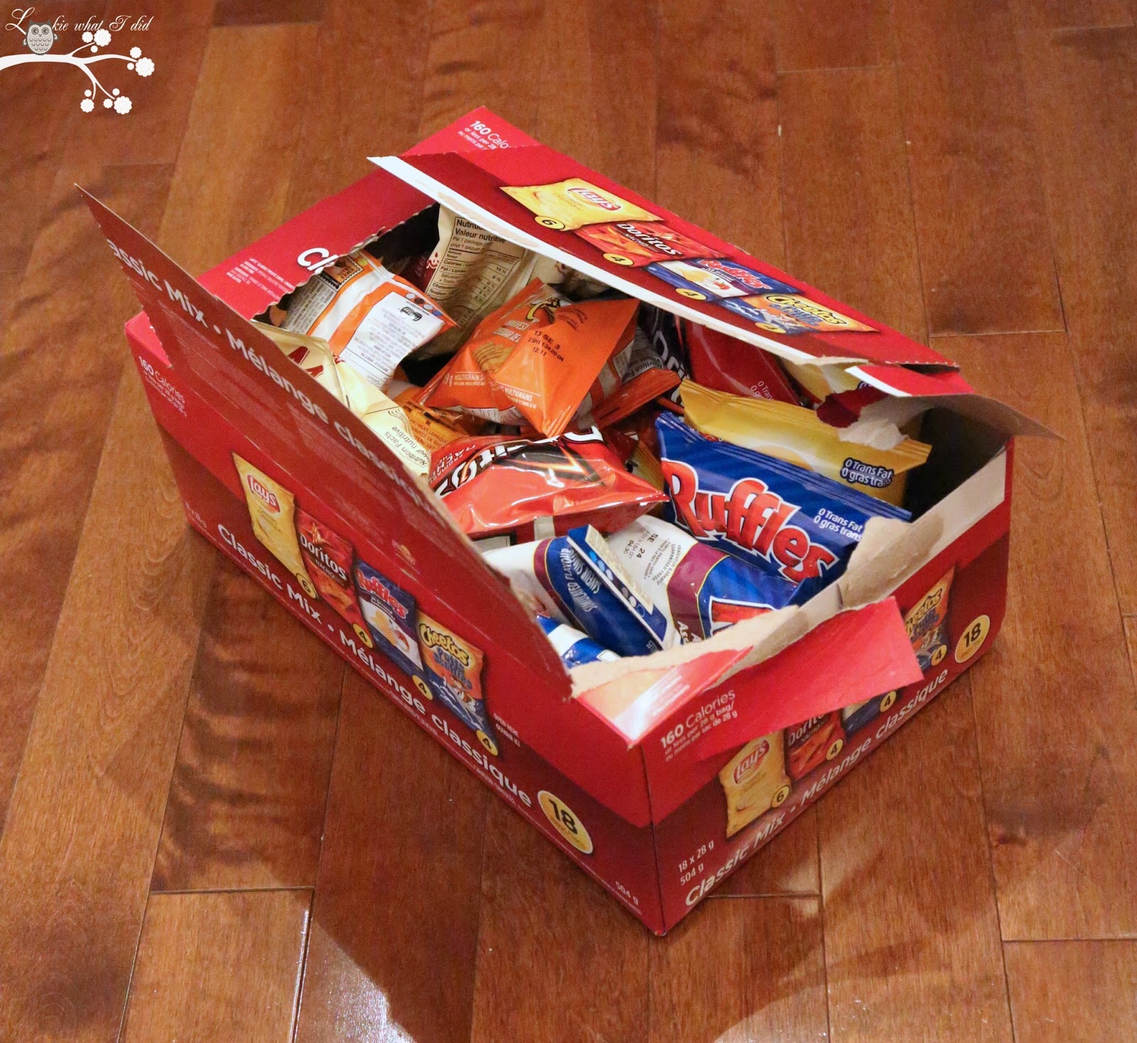 Lookie What I Did "Grab a Bag" A Way to Organize those Bags of Chips