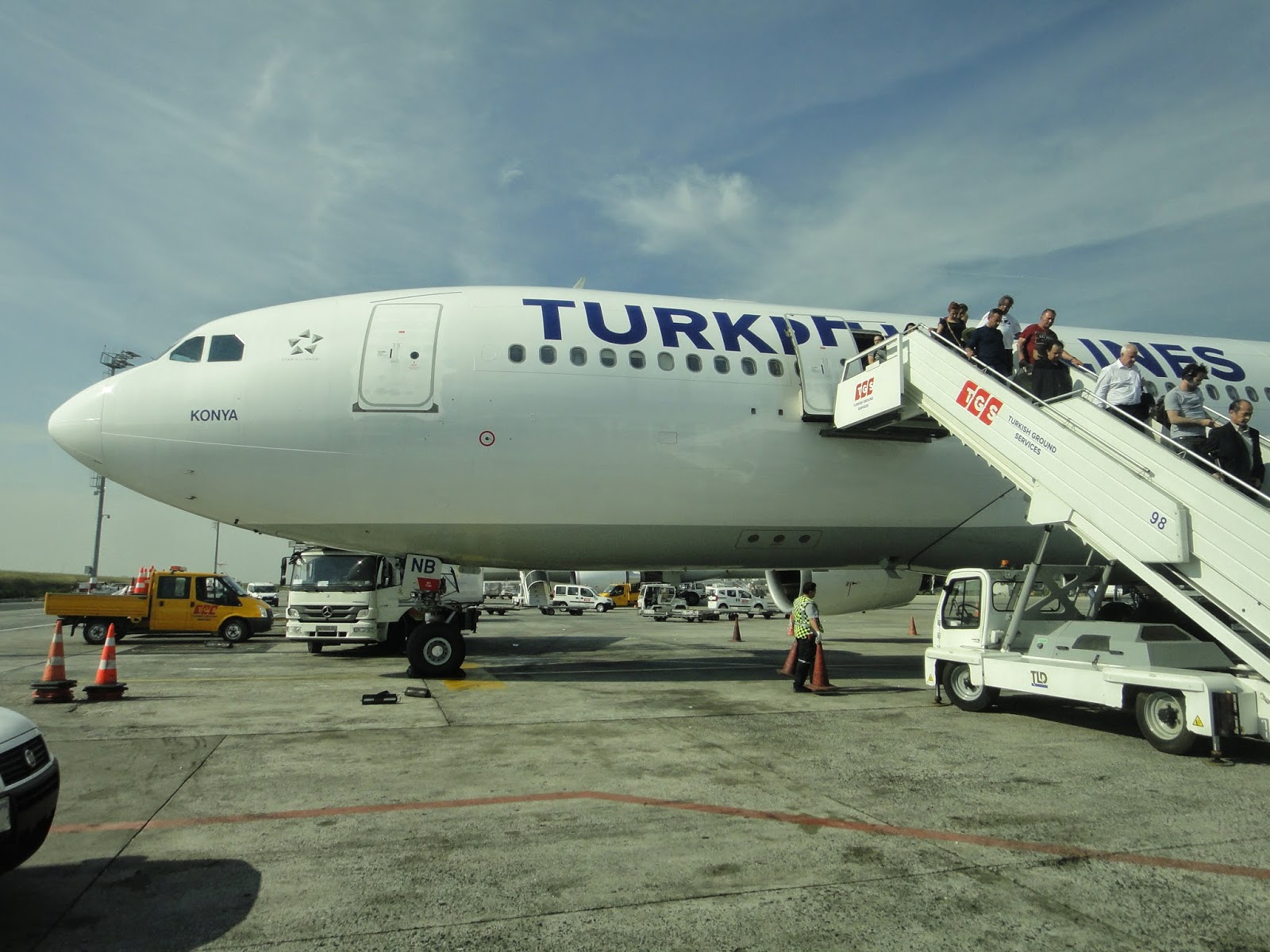 Turkish Airlines Business Class TK65 Bangkok to Istanbul on the A330200