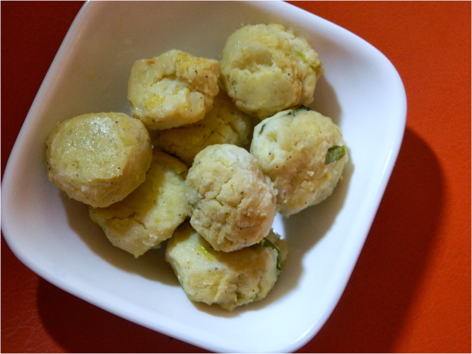 Baked Mashed Potato Balls