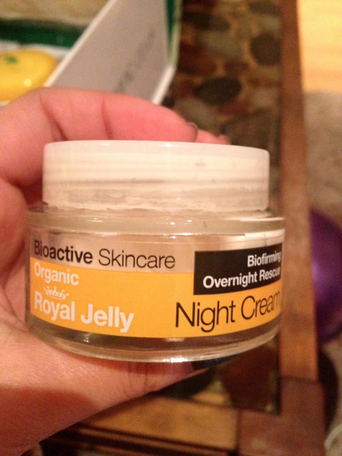 Natural Beauty Junkie Dr Organic Royal Jelly skincare products ( a