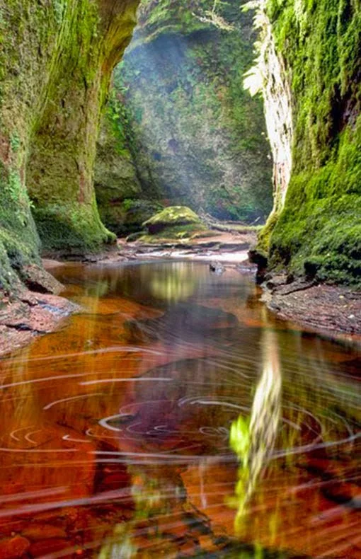 Finnich Glen, Loch Lomond, Scotland